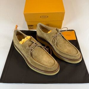 Tod’s Tan Suede Desert Boots Size 7.5UK/9.5US Brand New In Box MSRP $925